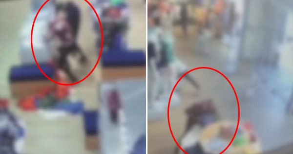 Delincuentes armados asaltan tienda en el Outlet Buenaventura.