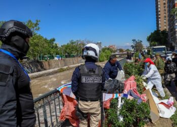 Operativo conjunto saca más de diez rucos en el eje Santa María.