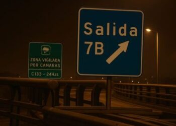 Delincuentes armados protagonizan violento asalto de auto en la salida 7B.