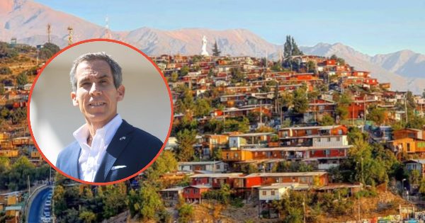 Desalojo en la Toma del Cerro 18 en Lo Barnechea.