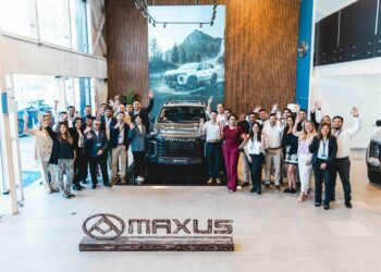 MAXUS abre nueva tienda junto a SAIC Motor y Andes Motor.