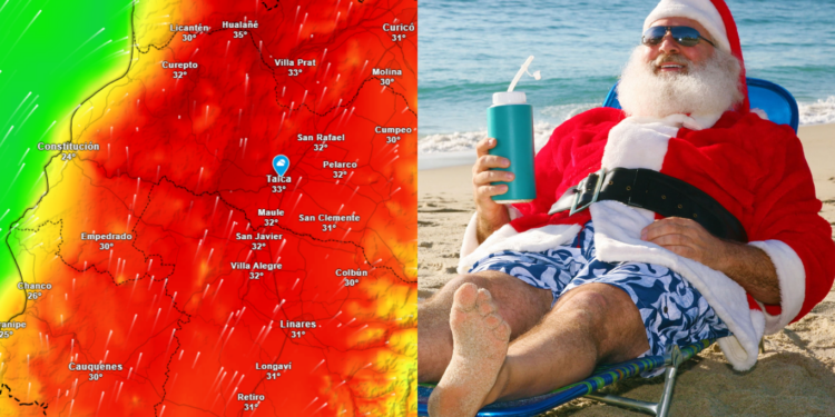 Navidad calurosa: prevén altas temperaturas para el Maule y otras zonas de Chile.