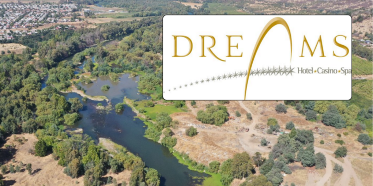 Casino Dreams avanza a pesar del retraso judicial por el Humedal Urbano de Talca.