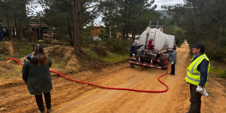 Aprobaron un proyecto que permitirá la distribución de agua potable mediante camiones aljibe en Laguna Verde, Placilla y los cerros de Valparaíso.