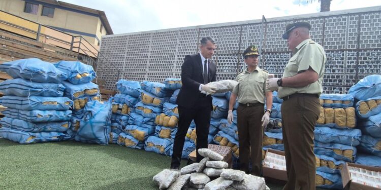 Alertan sobre un «período crítico» de incautaciones de droga en la región de Antofagasta.
