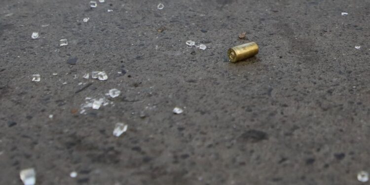 Detienen a dos individuos que realizaron disparos al aire en una feria navideña en Lo Espejo.