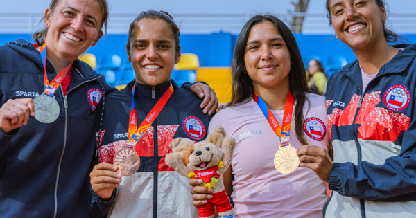 Tenis femenino chileno cierra los Bolivarianos con un podio de lujo.