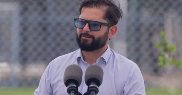 Boric en la inauguración del parque en Renca: «Las peleas políticas siempre quedarán en un segundo plano».