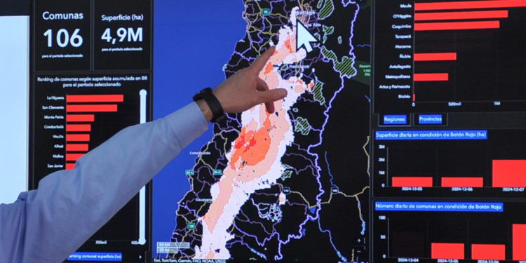 Las comunas de la Provincia del Biobío que activarán el Botón Rojo este jueves 25 de diciembre.