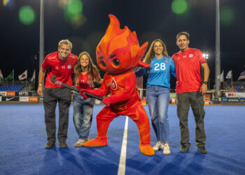 La nueva mascota oficial del hockey sobre césped en Chile.