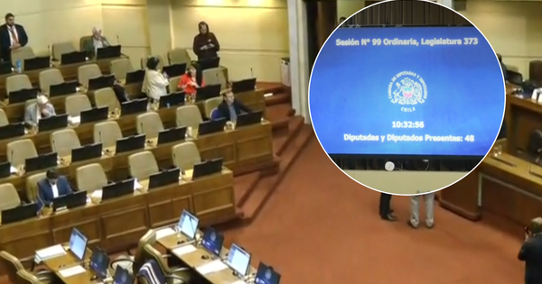 Otra vez la Cámara no puede sesionar por falta de diputados y diputadas.