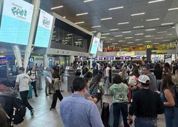 Récord histórico de pasajeros en el Aeropuerto de Santiago en 2025.