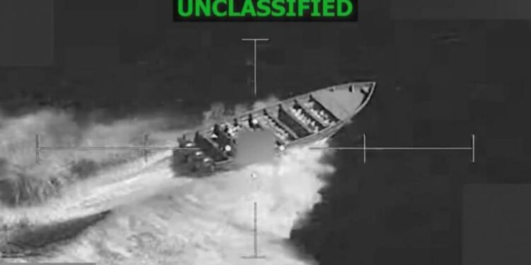 Nuevo ataque de Estados Unidos contra una narcolancha en el Pacífico deja cuatro muertos más.