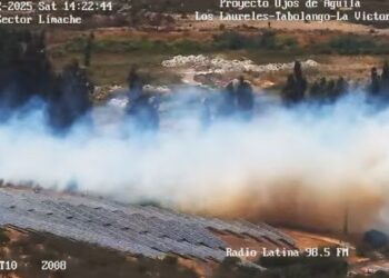 Incendio forestal en Tabolango representa un riesgo de expansión hacia las viviendas.