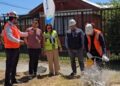 Reforzan campaña de cuidado de grifos con visita a terreno junto a vecinos de Rancagua.