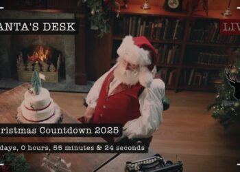 Enséñales a tus hijos cómo laboran los duendes en esta Navidad: el taller del Viejito Pascuero cuenta con cámaras en tiempo real.