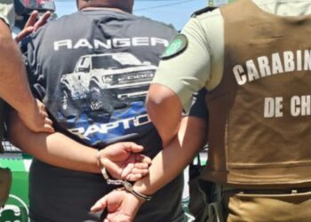Allanamiento en Yumbel termina con un detenido: se confiscaron drogas y objetos robados.