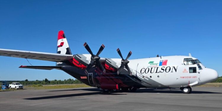 La provincia del Biobío agrupará las aeronaves para combatir incendios forestales en la región.