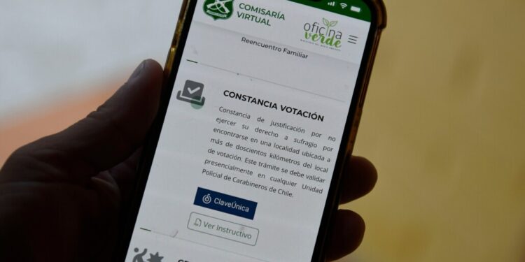 Se registraron más de 220.000 solicitudes de excusa por no votar en la Comisaría Virtual.