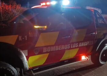 Accidente de gran magnitud dejó a tres personas heridas en la ruta Los Ángeles – El Peral.