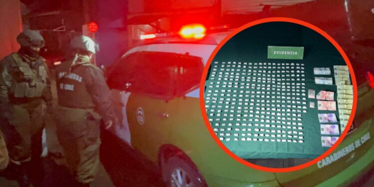 Tres arrestados y cerrado un punto de microtráfico de drogas a pocas cuadras del centro de Los Ángeles.