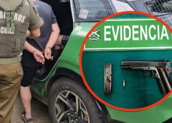 Un joven de menos de 16 años fue arrestado con un arma de fuego a pocas cuadras del centro de Los Ángeles.