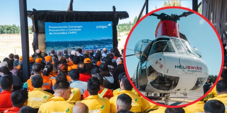 CMPC dio a conocer su estrategia y recursos para hacer frente a la temporada de incendios forestales en el Biobío.