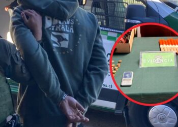 Allanamiento en Quilleco resulta en tres detenidos: se incautaron armas, drogas y fuegos artificiales.