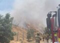[AHORA] Se reporta incendio en Colina, cerca del sector San Luis.