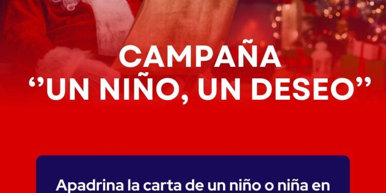«Un niño, un deseo»: se lanza convocatoria para apadrinar cartas desde cualquier lugar.