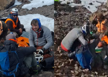 [VIDEO] Encuentran a joven desaparecida durante trekking en Farellones con vida