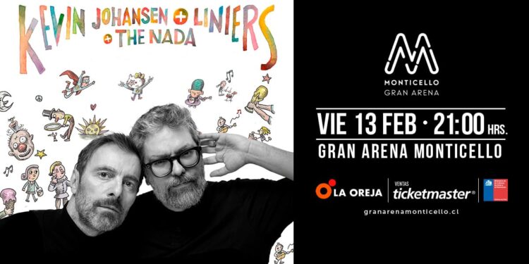 Kevin Johansen, Liniers y The Nada regresan a Chile.