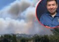 Falleció el comandante de Bomberos de Litueche mientras luchaba contra un incendio forestal.