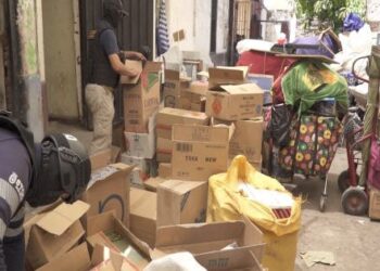 Bodega secreta en Meiggs servía como un gran almacén de fuegos artificiales y contrabando.