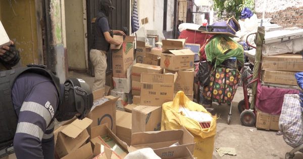 Bodega secreta en Meiggs servía como un gran almacén de fuegos artificiales y contrabando.