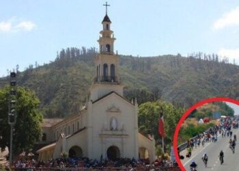 Ruta 68 pone “peaje a luca” por llegada de fieles a Lo Vásquez.