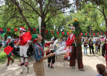 San Joaquín se lució con su Gran Fiesta de Navidad.