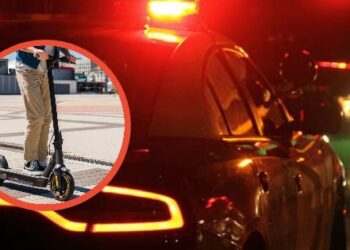 Conductor de patinete murió tras accidente de tránsito en Las Condes.