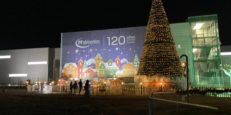 Talca celebra la magia navideña: Este HOY se ilumina el tradicional árbol de PFalimentos.
