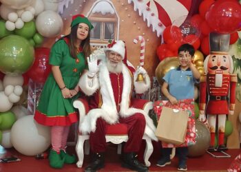 Rotary Club San Bernardo festeja la Navidad con los niños de las escuelas de la comuna.