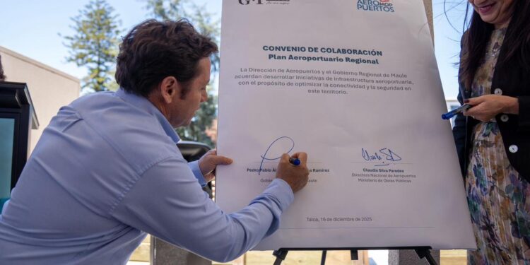 Avanza el aeropuerto de carga en el Maule tras un histórico acuerdo entre el MOP y el Gobierno Regional.