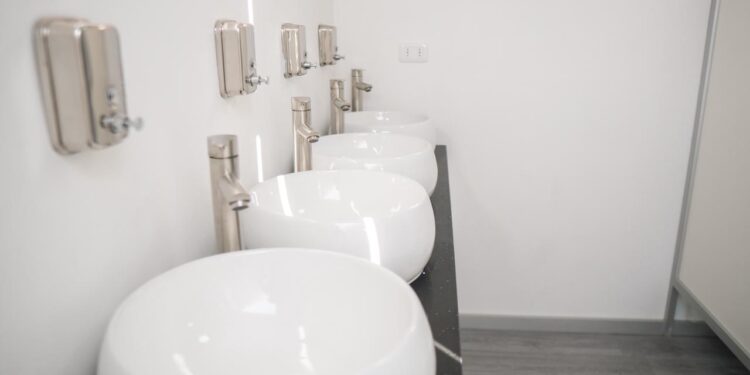 Los primeros baños públicos se inauguraron en el centro de Pelarco para servir a vecinos y visitantes.