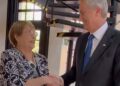 [VIDEO] José Antonio Kast se juntó con la expresidenta Michelle Bachelet.