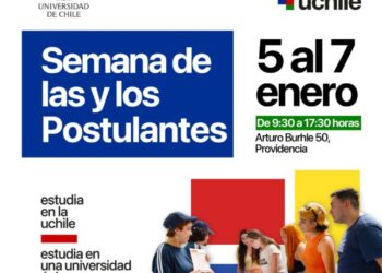 La Universidad de Chile tendrá una Semana de Orientación para quienes postulan después de los resultados de la PAES 2026.