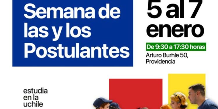 La Universidad de Chile tendrá una Semana de Orientación para quienes postulan después de los resultados de la PAES 2026.