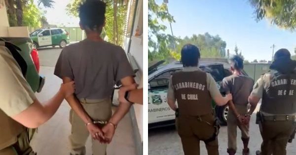 Cacharon a un tipo tratando de iniciar un incendio forestal en el Maule.