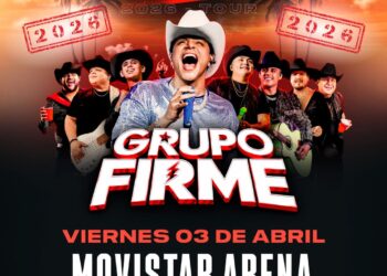 Grupo Firme pisa por primera vez Chile con su gira mundial “La Última Peda 2026”