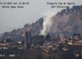 Viña del Mar: Controlan incendio forestal en la Rotonda de Santa Julia con la ayuda de Bomberos y Conaf.
