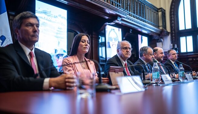 Presidente Gabriel Boric da el vamos a NovaAndino Litio, la mayor alianza público-privada en el rubro del litio en Chile.