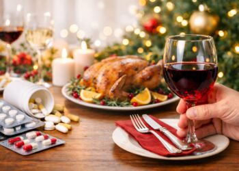 ¡Cuidado! Alertan sobre peligros serios al mezclar alcohol y medicamentos en las fiestas.